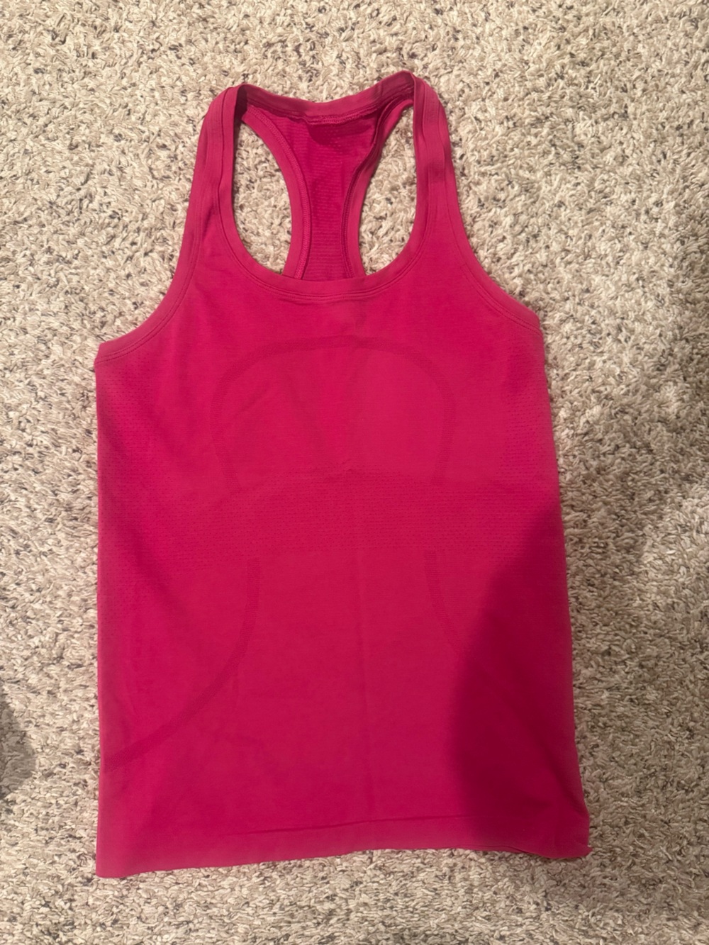 lululemon athletica Hot Pink Racerback Tank